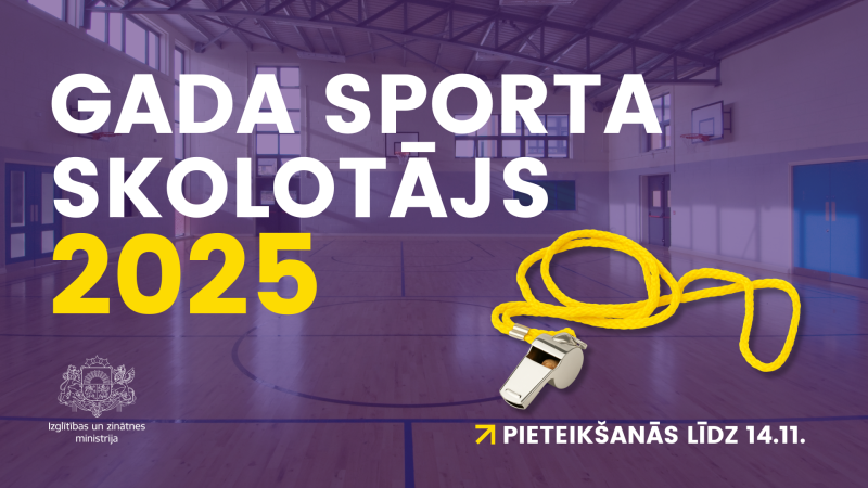 gada sporta skolotājs 2025