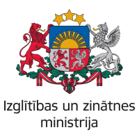 IZM ģerbonis latviešu valodā PNG formātā ar caurspīdīgu fonu