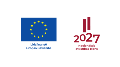 Līdzfinansē ES un NAP logo