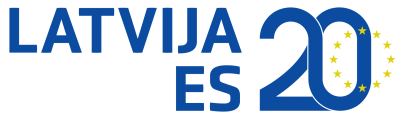 Latvija ES 20 logo