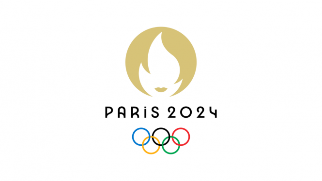 Parīzes Olimpisko spēļu logo